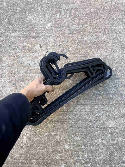 Some Black Hangers