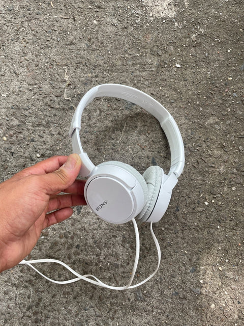 Sony White Headphones, Works!