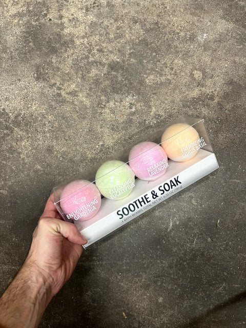 Soothe & Soak Bath Bombs