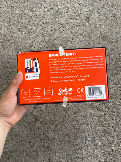 Spaceteam Cooperative Card Game