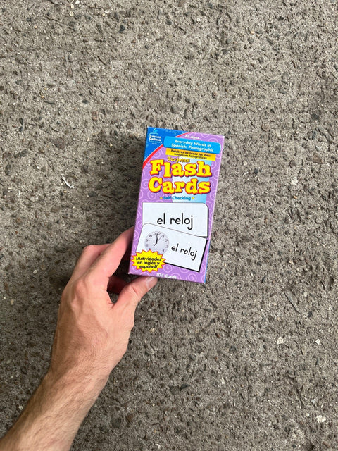 Spanish Flash Cards When You're Tired Of Duolingo