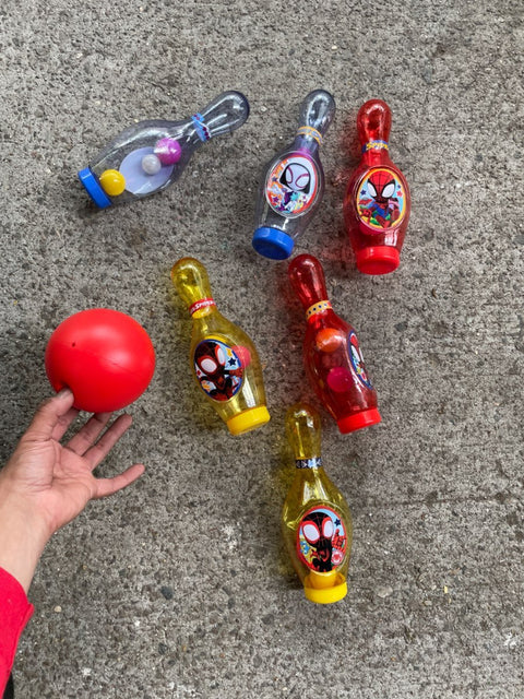 Spiderman Bowling Set