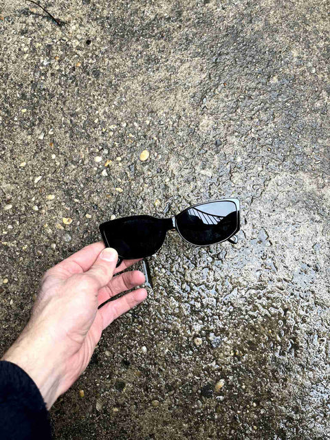 Square But Also Round Cool Looking Sunglasses
