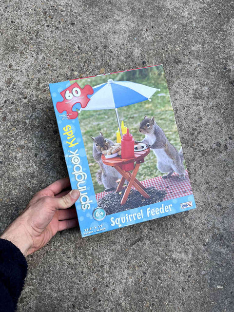 Squirrel Feeder Puzzle