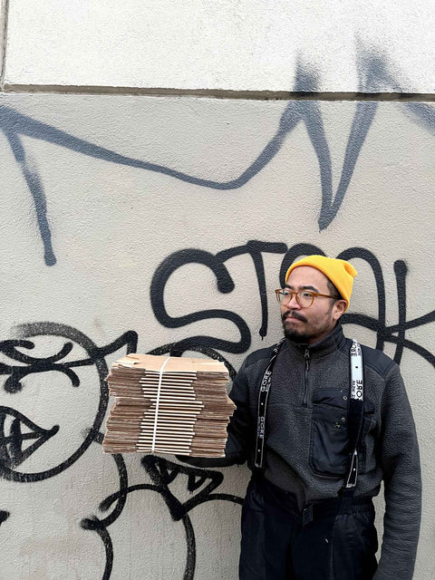 Stack of 8x6x4" ULINE Cardboard Boxes