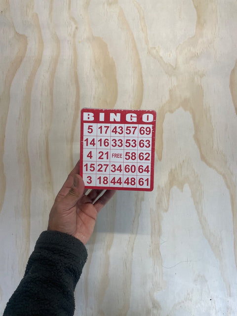 Stack of Bingo Cards
