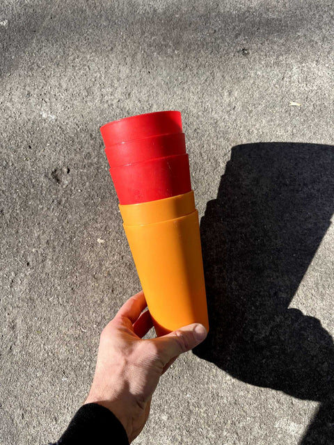 Stackable Plastic Cups
