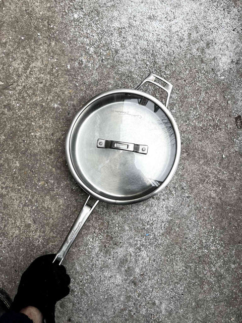 Stainless Steel 3Qt Calphalon Pan with Lid