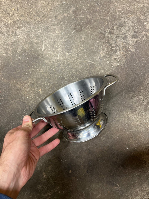 Stainless Steel Footed Colander