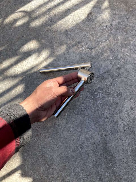 Stainless Steel Garlic Press