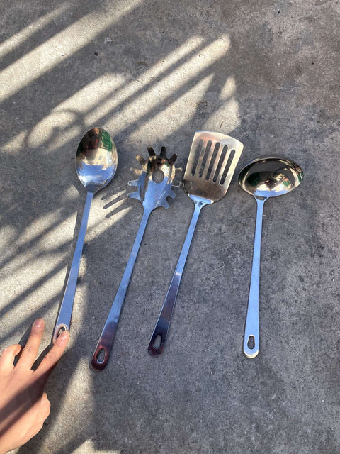 Stainless Steel Kitchen Utensil Set
