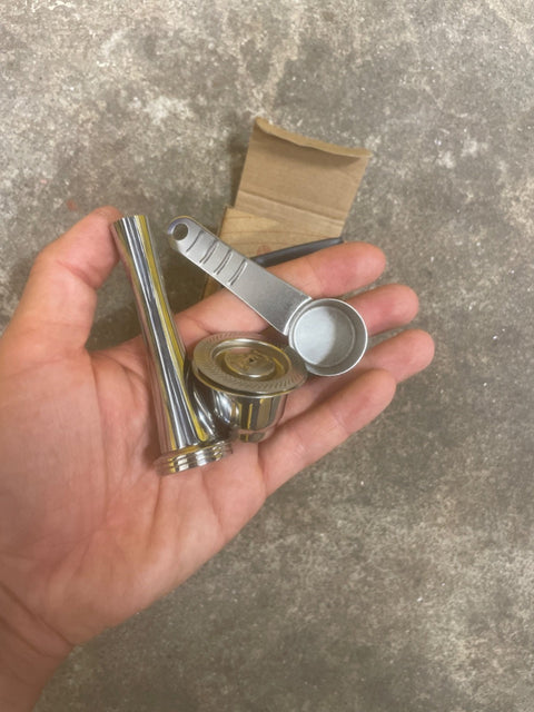 Stainless Steel Reusable Coffee Pod Kit