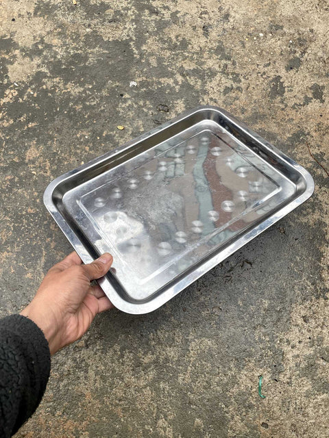 Stainless Steel Serving Tray