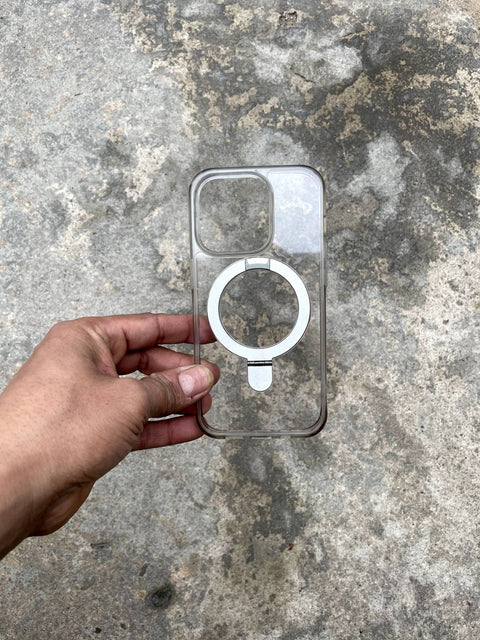 Stand & Ring Clear MagSafe iPhone 15 Case