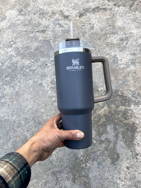 Like New 40 oz Stanley Tumbler with Straw