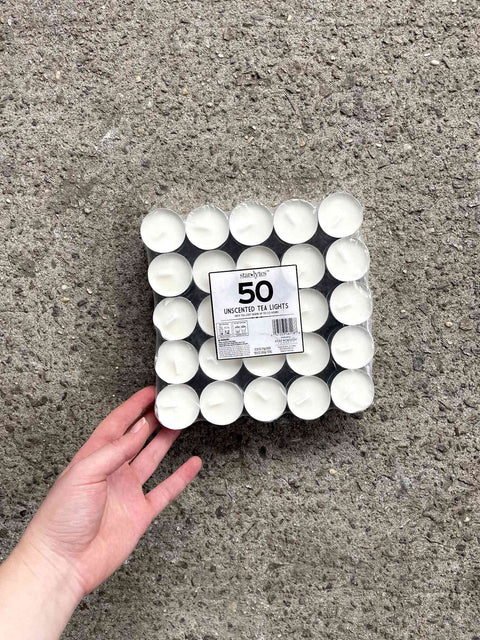 Starrylights Unscented Tea Lights