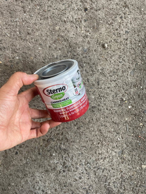 Sterno Canned Heat Green