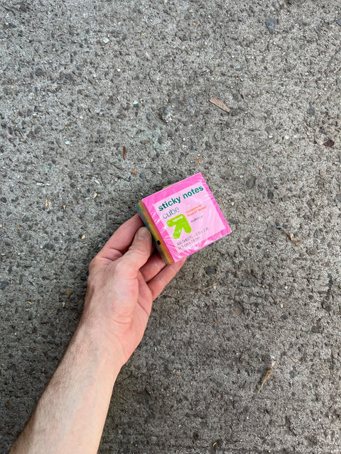 Sticky Notes Cube