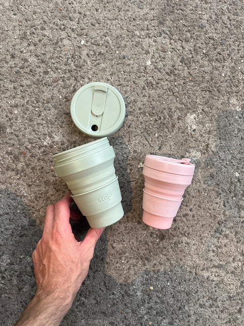 Stojo Collapsible Travel Cups Duo