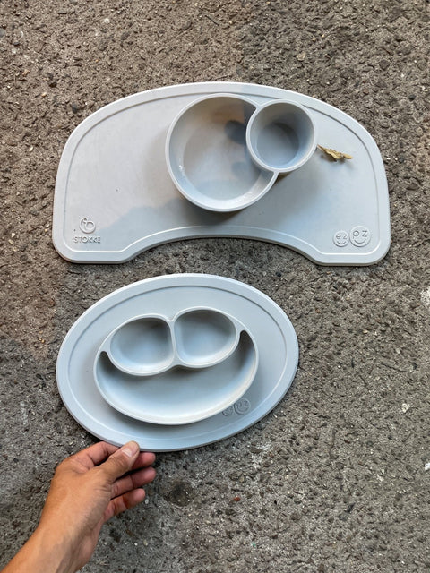 Stokke And Ezpz Baby Plates