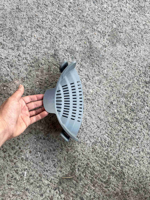 Strap & Strain Clip-on Strainer
