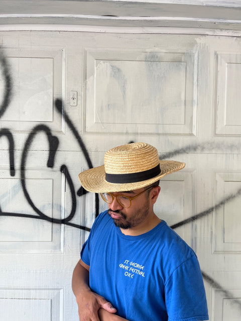 Straw Hat From A Van Gogh Painting