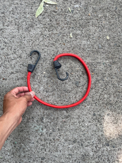 Stretchy Red Bungee Cord