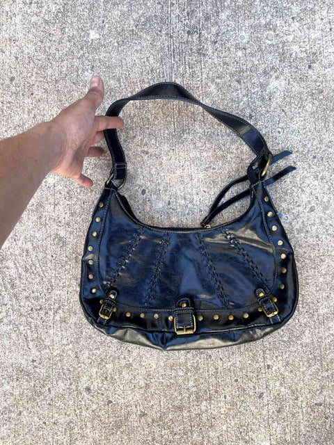 Studded Leather Purse