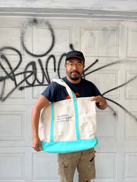 Sturdy Tiffany & Co. Exhibition Tote
