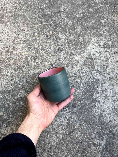 Stylish Ceramic Cup Handmade In Mexico