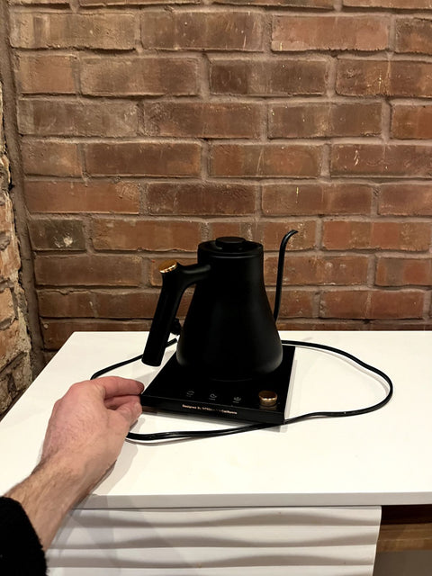 Stylish INTASTING Gooseneck Electric Kettle, 0.9L