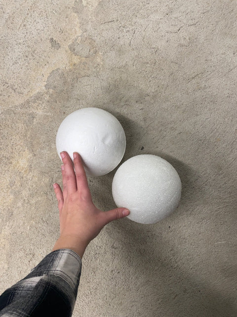Styrofoam Craft Balls (2 Pack)