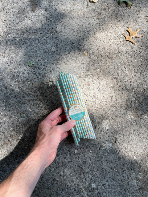 Suck It Up Paper Straws