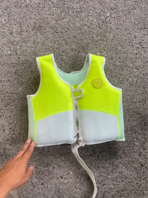 Sunnylife Shark Swim Vest, Sz 2-3 yo