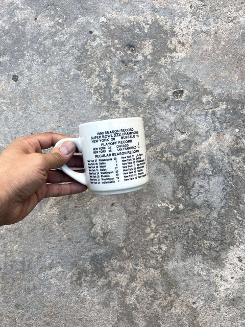 Super Bowl XXV Champion Mug