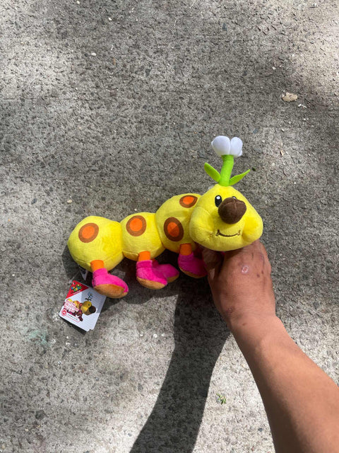 Super Mario Caterpillar Plush Toy
