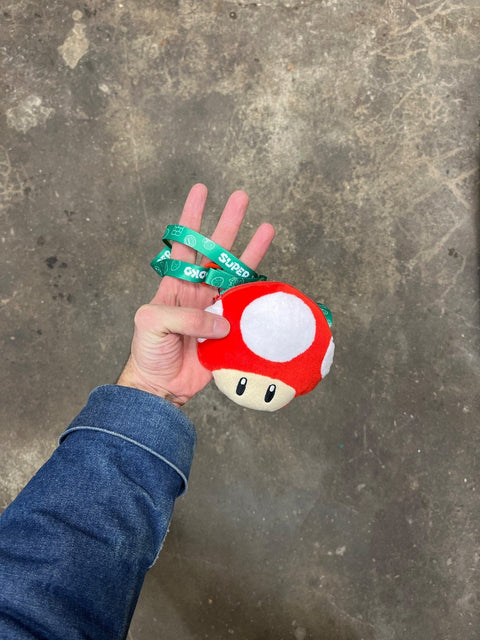 Super Mario Mushroom Plush Coinpurse