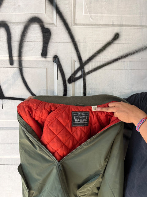 Super Nice Levi's Bomber Jacket, Size M