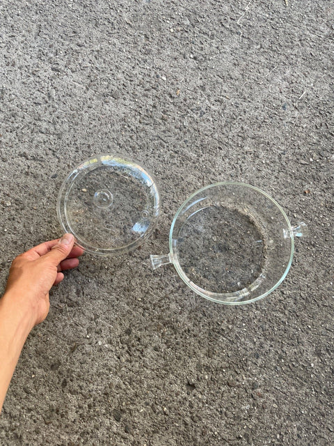 Super Sexy Japanese Clear Glass Cooking Pot