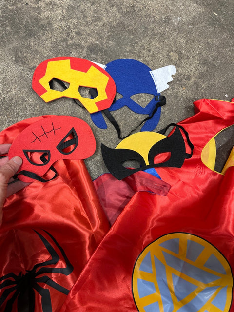 Superhero Masks And Capes