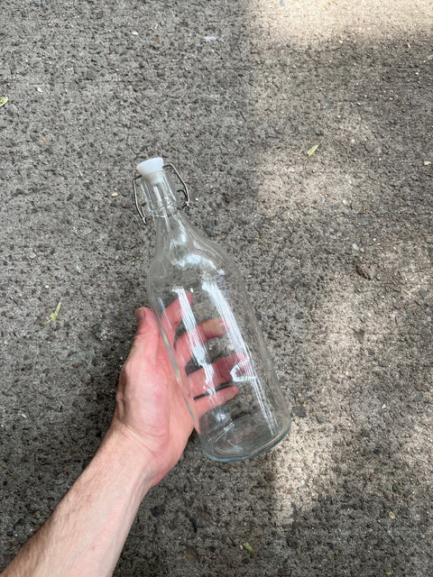 Swing Top Glass Bottle