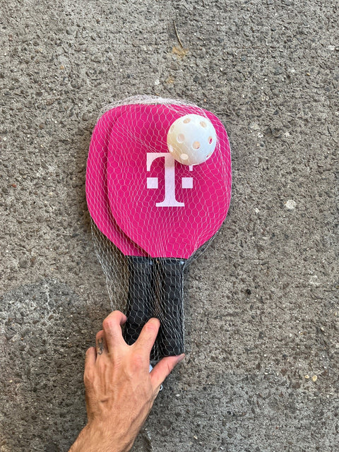 Brand New T-Mobile Beach Racket Set