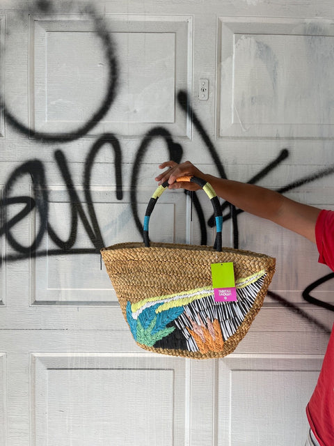 Tabitha Brown Straw Bag