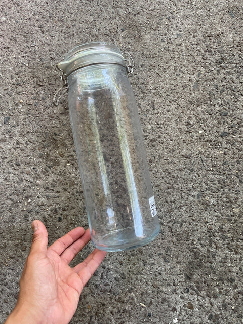 Tallass Glass Storage Jar