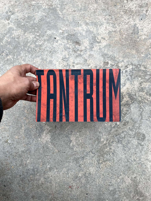 Tantrum Poem Book