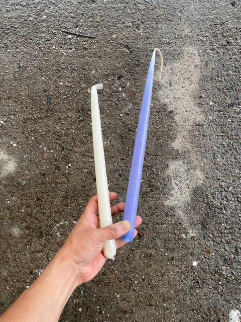 Taper Candles In Hand