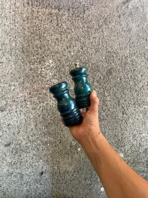 Teal Salt And Pepper