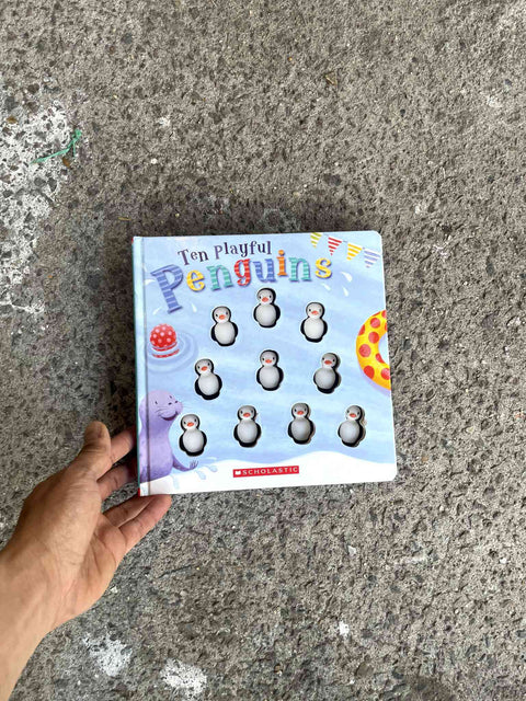 Ten Playful Penguins