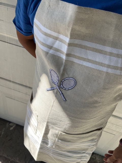 Tennis-themed Kitchen Apron