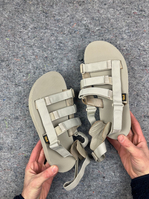 Teva Flatform Mevia Strappy Sandals, Size US 10 W or 41 EU
